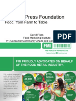National Press Foundation: Food, From Farm To Table