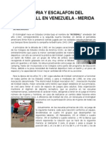 Historia y Escalafon Del Kickingball en Venezuela