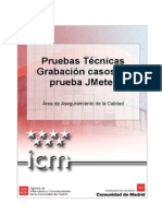 Pruebas Técnicas Grabación en Jmeter