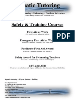 Aquatic Tutoring - Safety & Training Courses