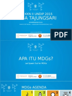 Sosialisasi MDGs Desa Tajungsari