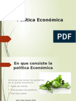 Politica Economica Presentacion Galileo