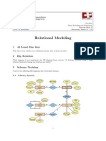 Relational Modeling: 1 at Least One Key