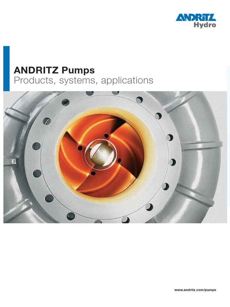 Andritz Pumps Overview | PDF | Pressurized Water Reactor | Pump