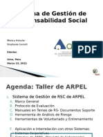 Taller de ARPEL - Peru - Sistema RS