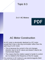 AC Motor Construction and Operation