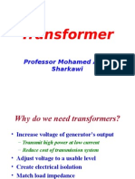 Transformer: Professor Mohamed A. El-Sharkawi