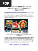 Download Prediksi Bola Barcelona vs Manchester United 26 Juli 2015 by DewaTigakosongtigaBet SN272340063 doc pdf