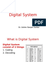 Digital System: Dr. Ashim Ranjan Sarkar