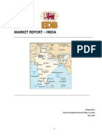 Market Report - India: Prepared By: Export Development Board (EDB), Sri Lanka July, 2014