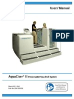 AquaCiser III Manual-Under Water Treatment User