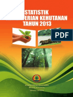 Statistik Kementerian Kehutanan Tahun 2013