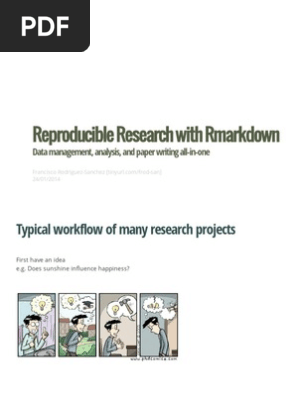 Reproducible Research With Rmarkdown