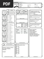 Heroes Unlimited Character Sheet PDF | PDF | Role Playing Games | Leisure