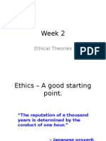 Week 2 Ethical Theories