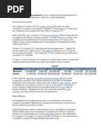 How It Works/example:: Consolidated Financial Statements Are The Combined Financial Statements of A