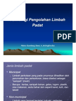 29918600 Teknologi Pengolahan Limbah Padat