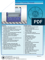 Integrated Scrubber Fume Hood Specs