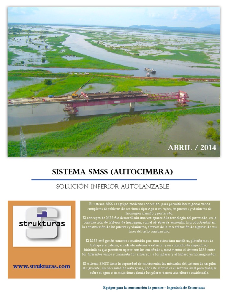 Sistema SMSS para Construcción de Puentes | PDF | Puente | Ingeniería