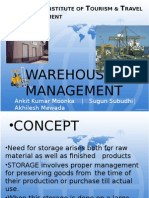 I I T T M: Warehousing Management