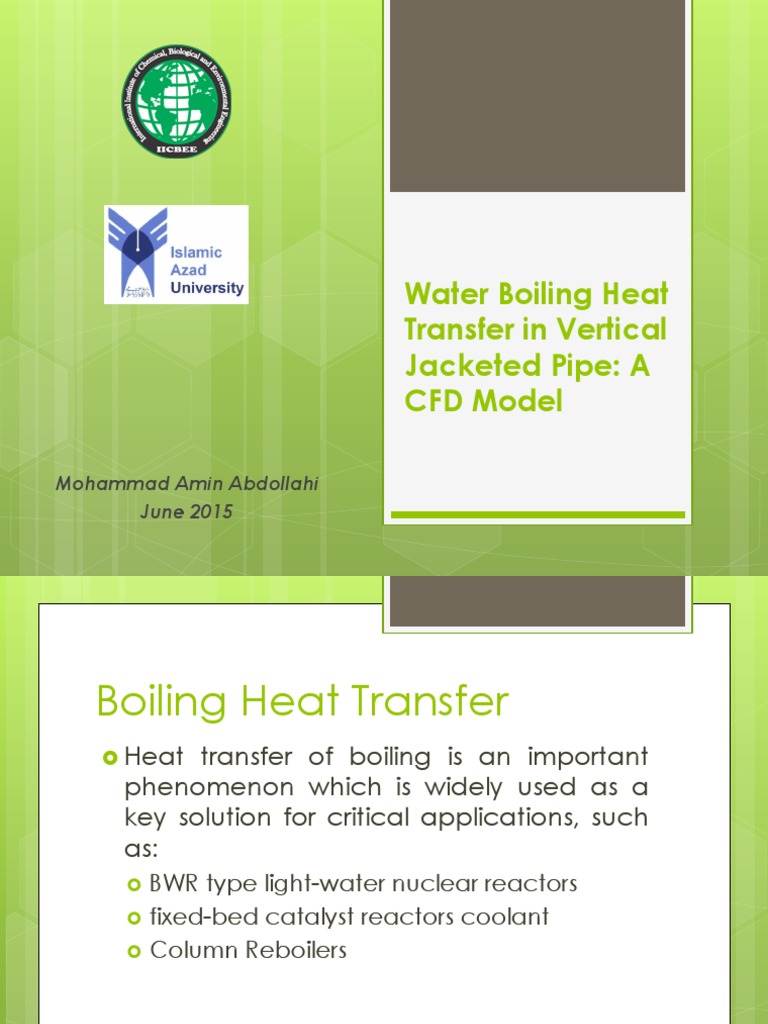 CFD Model of Boiling Heat Transfer | PDF | Heat Transfer ...
