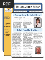 A Message From The State Attorney