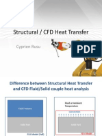 Difference Between Structural Heat and CFD Heat