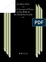 Brin - The Concept of Time in The Bible and The Dead Sea Scrolls PDF