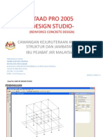 STAAD PRO 2005-Interactive Design