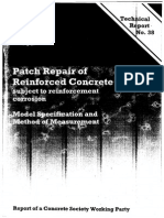 Technical Report 38-Patch Repair of Reinforced Concrete