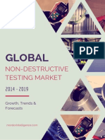 Global Non Destructive Testing Market Equipment and Services Industry Analysis and Market Forecast 2014-2019