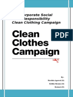 Clean Clothing Campaign End Term Submission