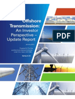 Offshore Transmission:: An Investor Perspective - Update Report