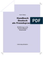 Handbuch Deutsch als Fremdsprache