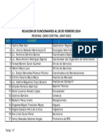 Funcionarios Santiago