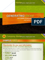 Generating Ideas