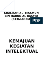 Khalifah Al - Makmun Bin Harun Al Rasyid