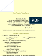 Fast Fourier Transforms: Quote of The Day