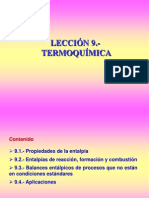 Lección 9 - Termoquímica PDF