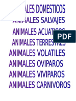 Animales Domesticos