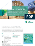 Invitation - Financial Forces - Wednesday 19 June 2013