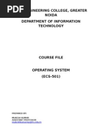 Course File OS