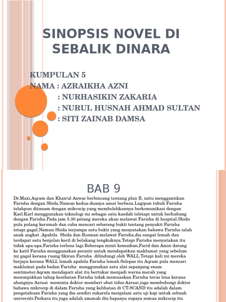 Sinopsis Novel Di Sebalik Dinara Pdf