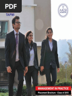 TAPMI - Brochure 2014-15