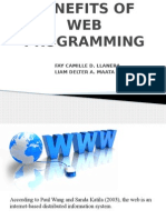 Benefits of Web Programming