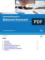 E-Book Desmistificando o Balanced Scorecard Strategy Manager