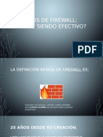 25 Años de Firewall