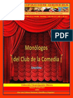 Monologos Del Club de La Comedia. Anonimo. Colección E.O. Julio 11 de 2015