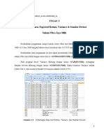 ANALISIS STATISTIK SAHAM INDIVIDUAL DAN PORTOFOLIO (Studi Kasus Pada Saham ULTRA JAYA MILK Dan ADES WATER)