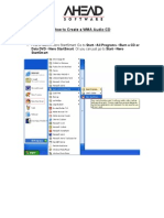 How to Create a WMA Audio CD